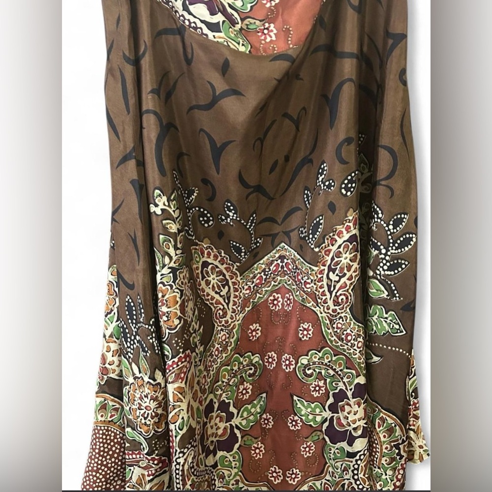 Coldwater Creek Silk Maxi Skirt